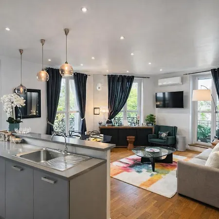 Apartamento Duplex Marais Square Du Temple Parking París