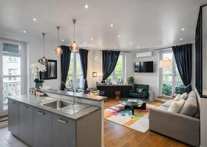 Apartamento Duplex Marais Square Du Temple Parking París