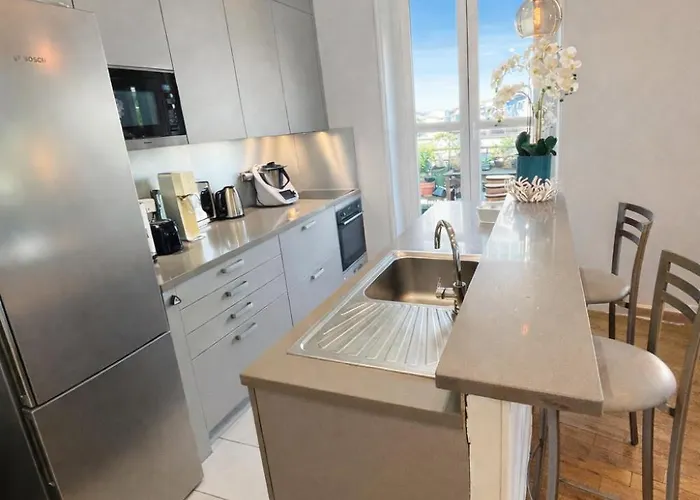 Duplex Marais Square Du Temple Parking Apartamento *